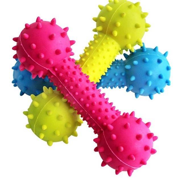 Dog Rubber Chew Bones Mixed Pack Of 3