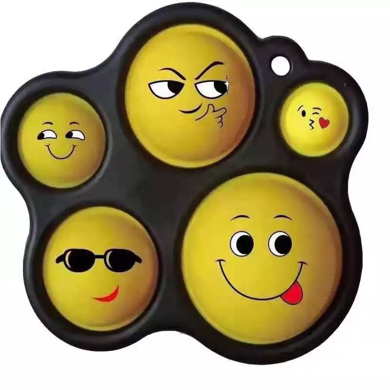 Emoji Fidget Toy Black