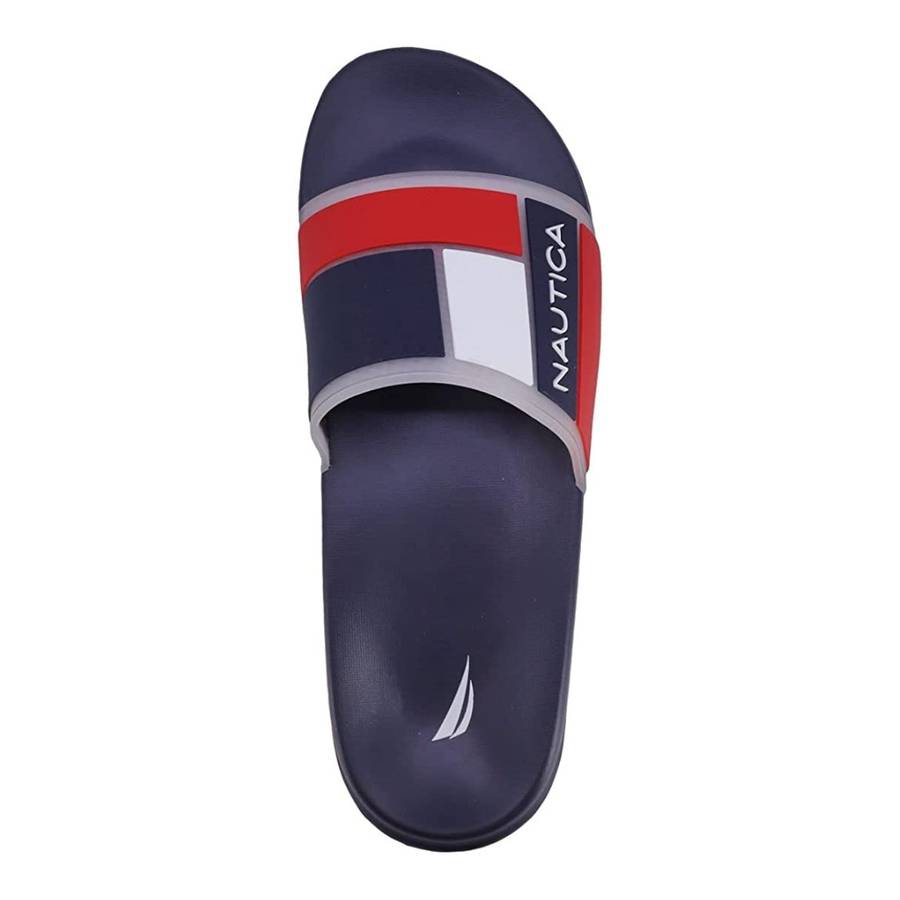 Nautica Men's Sandals Open Toe Soft Slide House Slipper