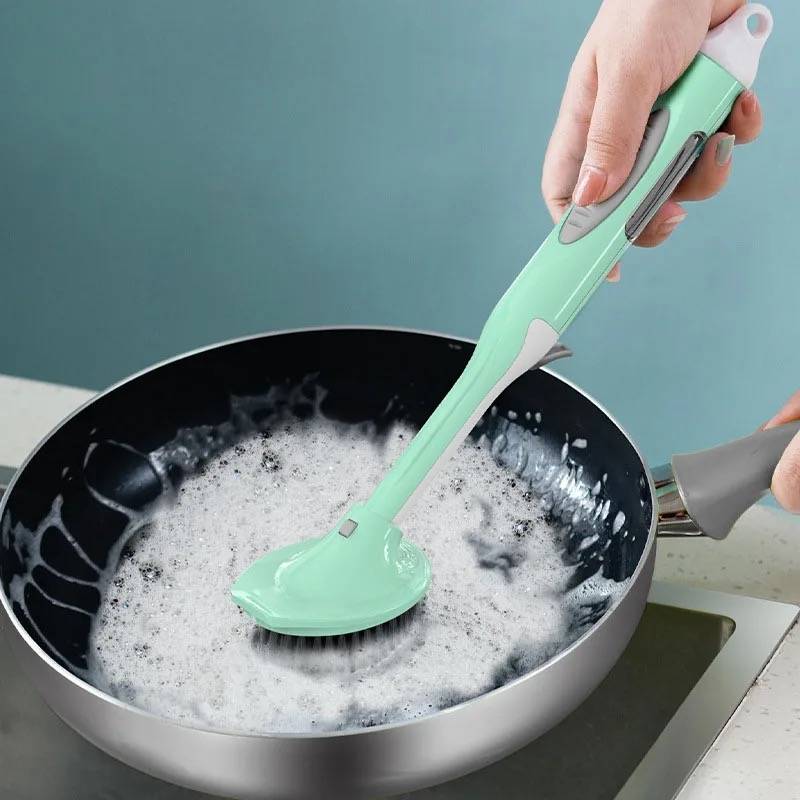 Refillable Soap Dispenser Cleaning Brush Upgraded Model