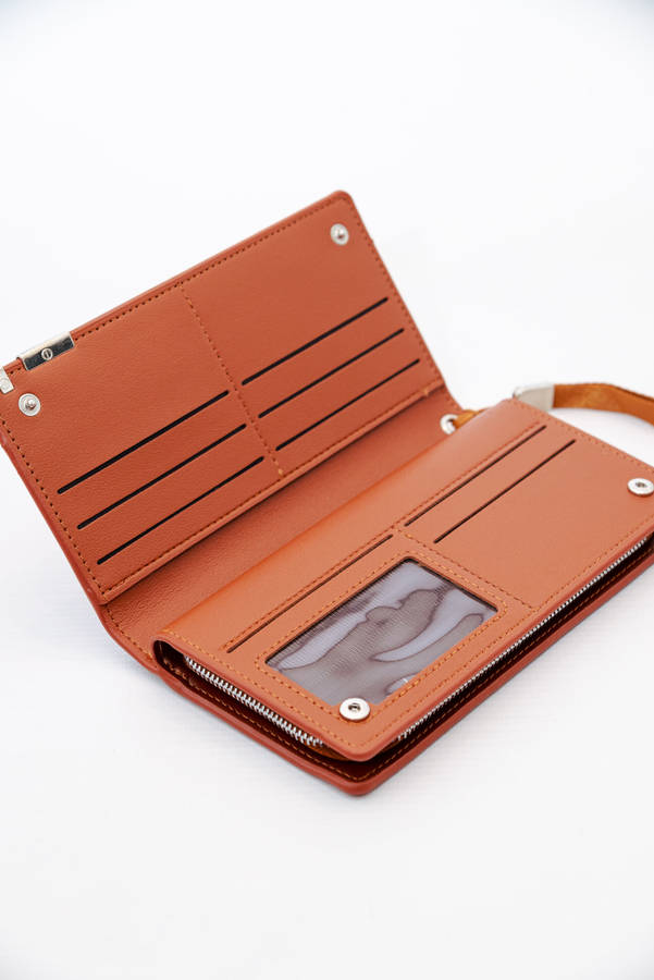 Multi-Functional Men's Long Zipper Wallet Clutch Bag