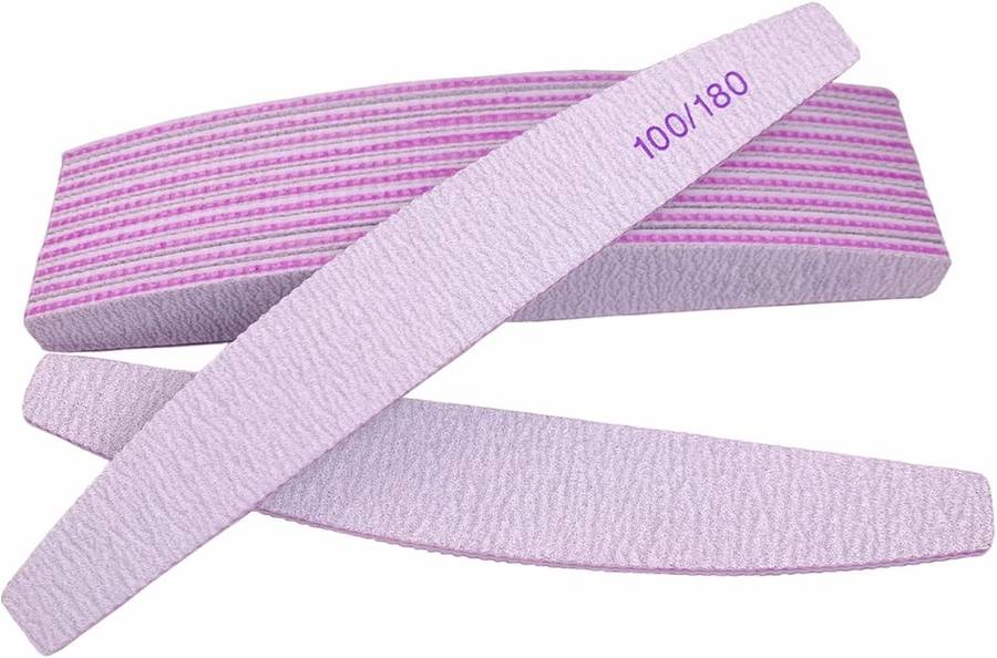 Senza Professional Pedicure Nail Files - Pack Of 2 100/180
