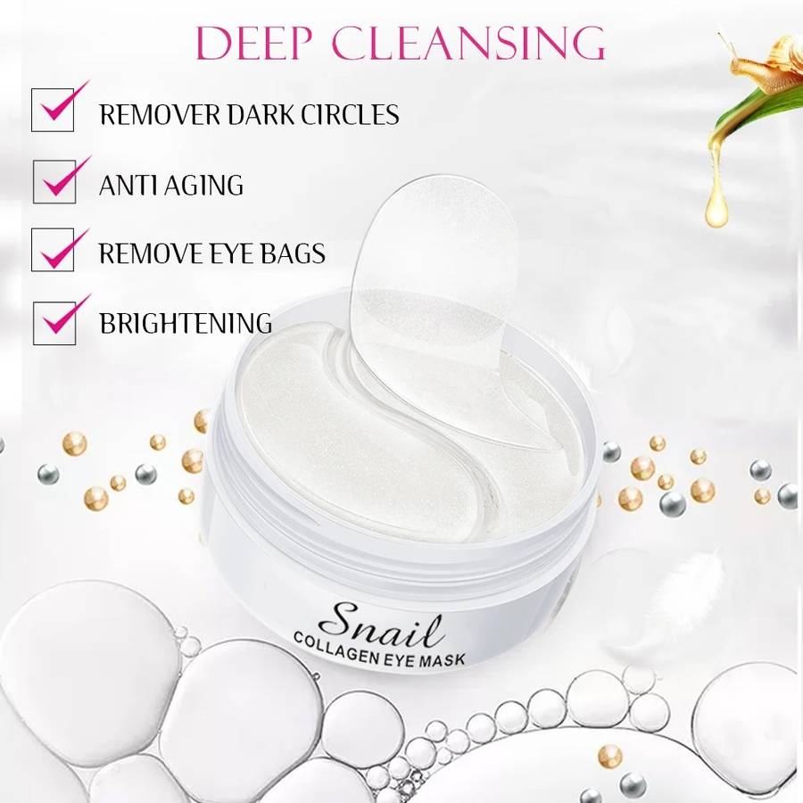 Snail Collagen Eye Mask Box Of 60