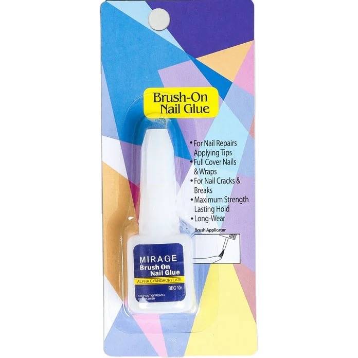 Mirage Brush On Nail Glue 10g
