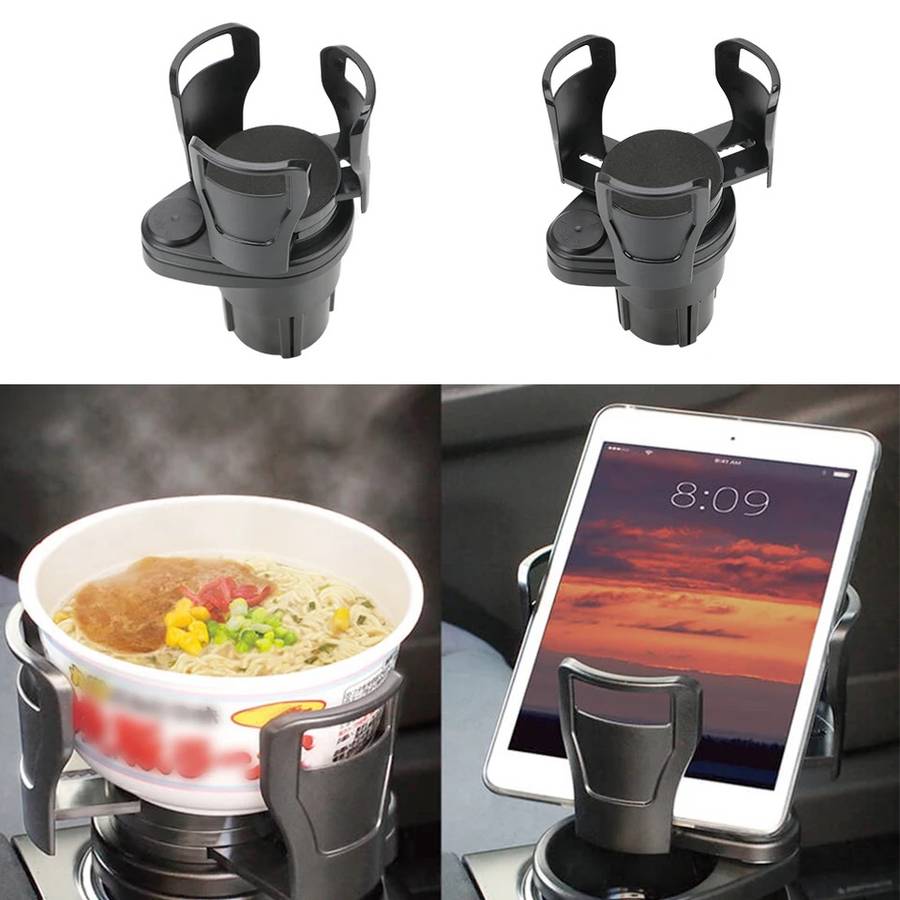 Universal Adjustable 2-in-1 Multifunctional Cup Holder For Car