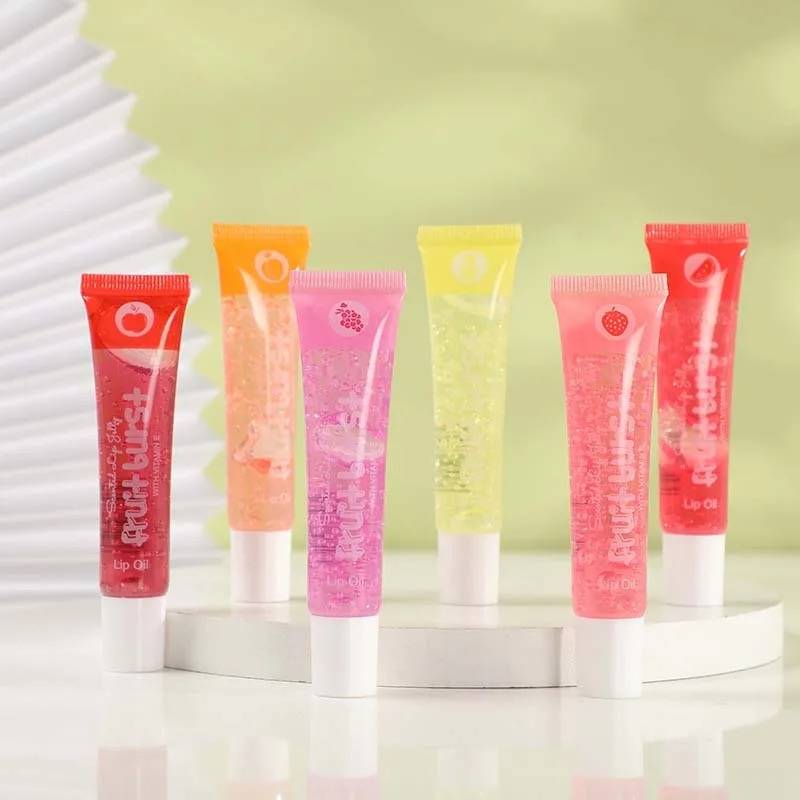 Fruity Flavored Lip Gloss With Vitamin E 10ml