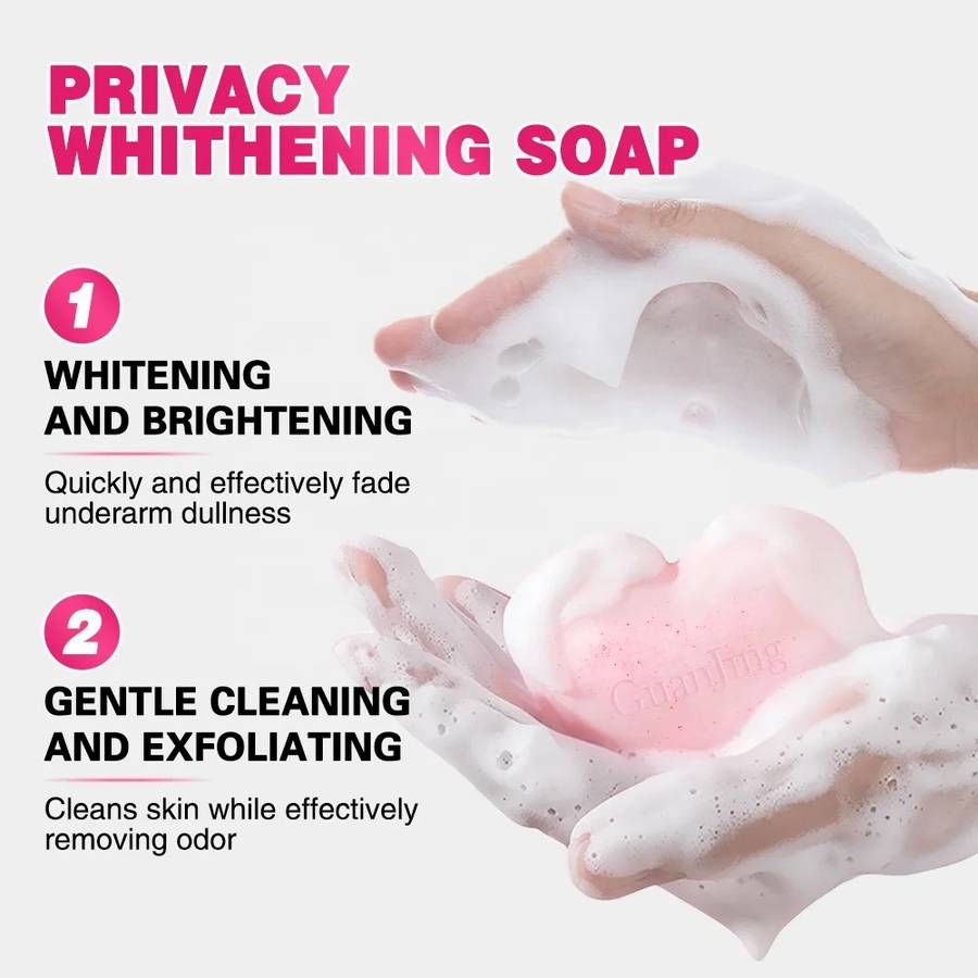 Whitening Vitamin C Privacy Soap With Collagen Peach Essence 80g