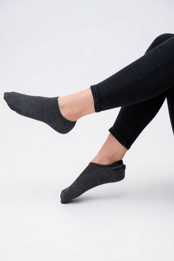 Pack Of 5 Senza Unisex Secret Socks Cotton Blend Sox
