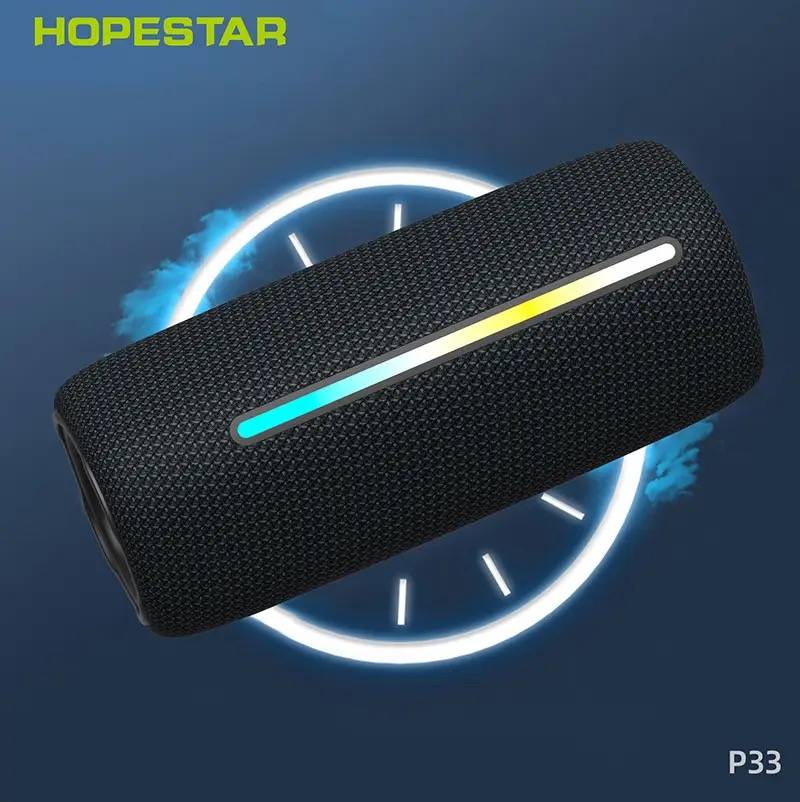 P5 Pro Waterproof Portable TWS Bluetooth Speaker With RGB Light Show