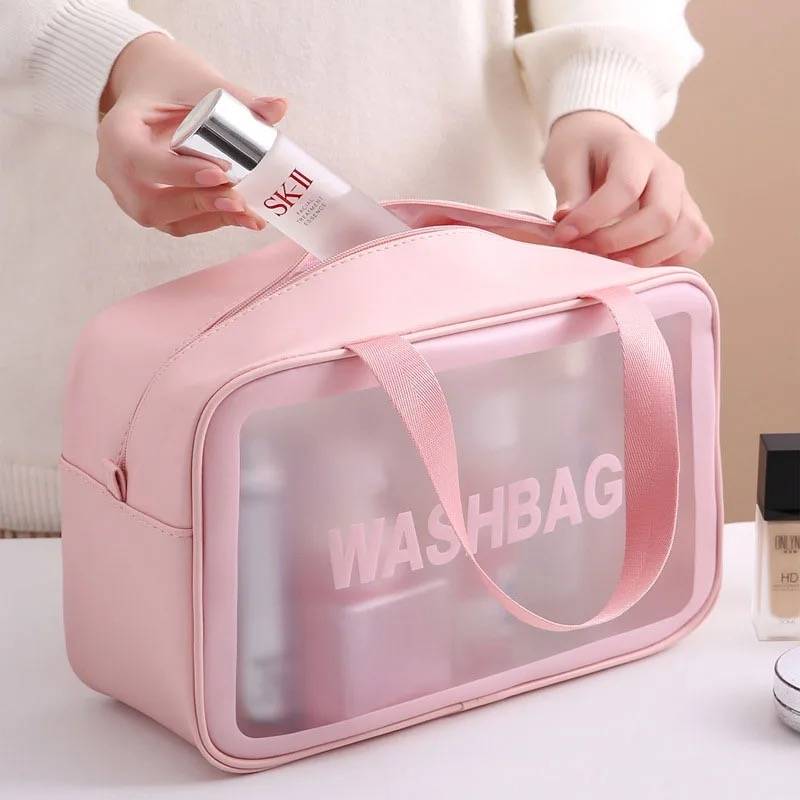 3-Piece Waterproof Travel Cosmetic Organiser