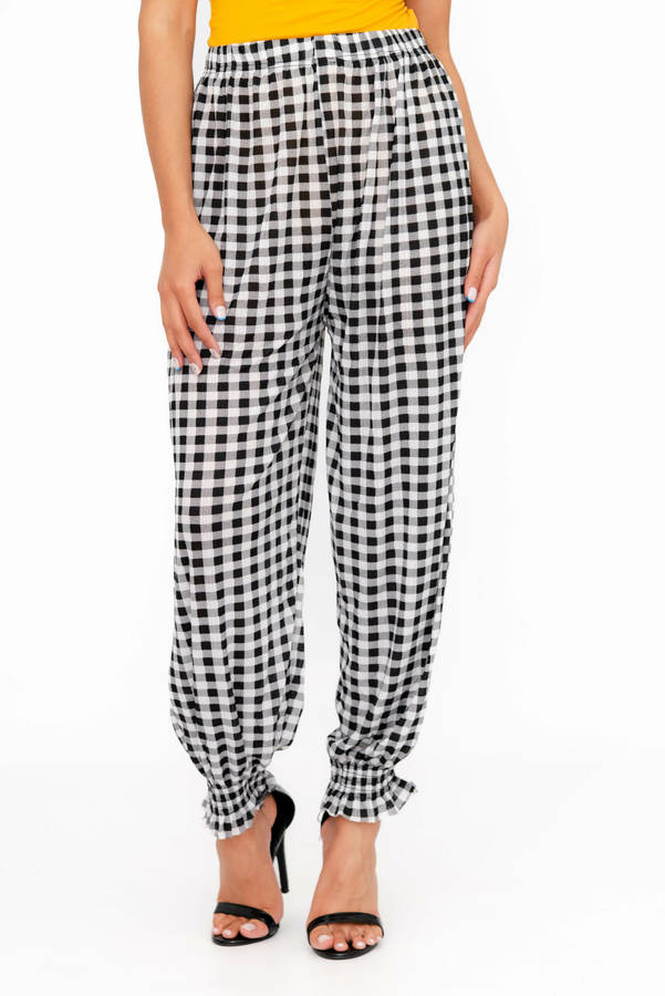 Casual Printed Harem Wide Leg Everyday Pants