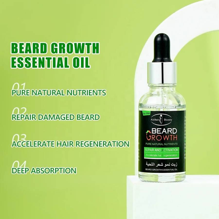 Beard Grooming Care Kit - Shampoo, Balm & Growth Oil