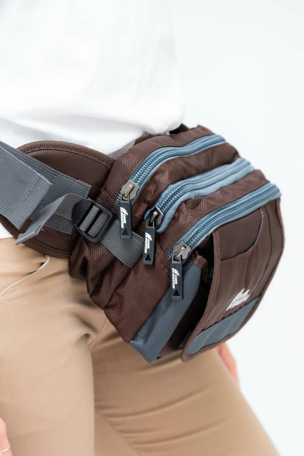 Camel Mountain Unisex Travel Fanny Pack Waist Sling Bag