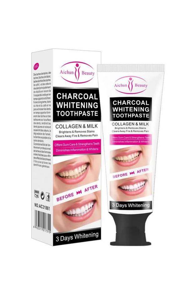 Charcoal Teeth Whitening Toothpaste 100ml