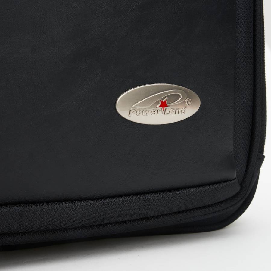 Powerland Genuine Leather Laptop Backpack School Bag