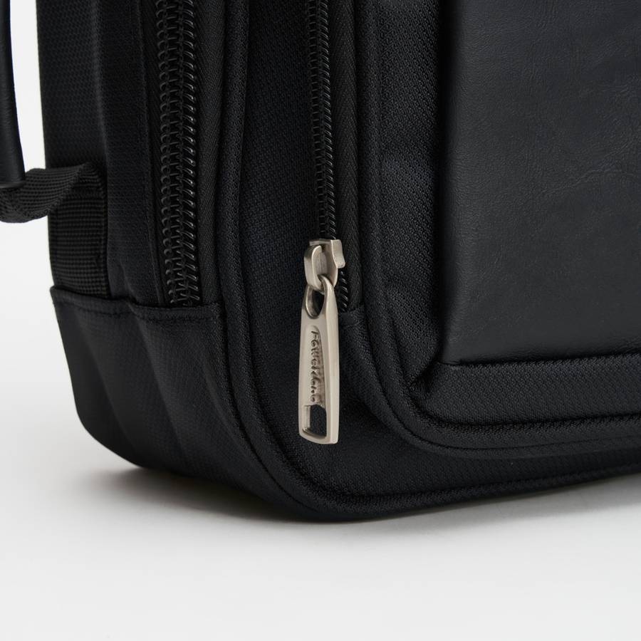 Powerland Genuine Leather Laptop Backpack School Bag