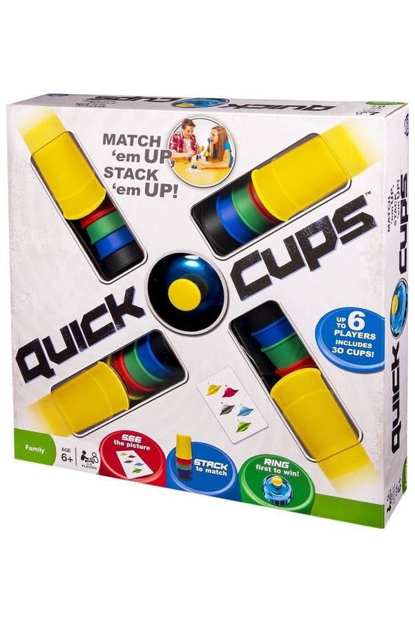 Quick Cups Match Up Stack Up Game