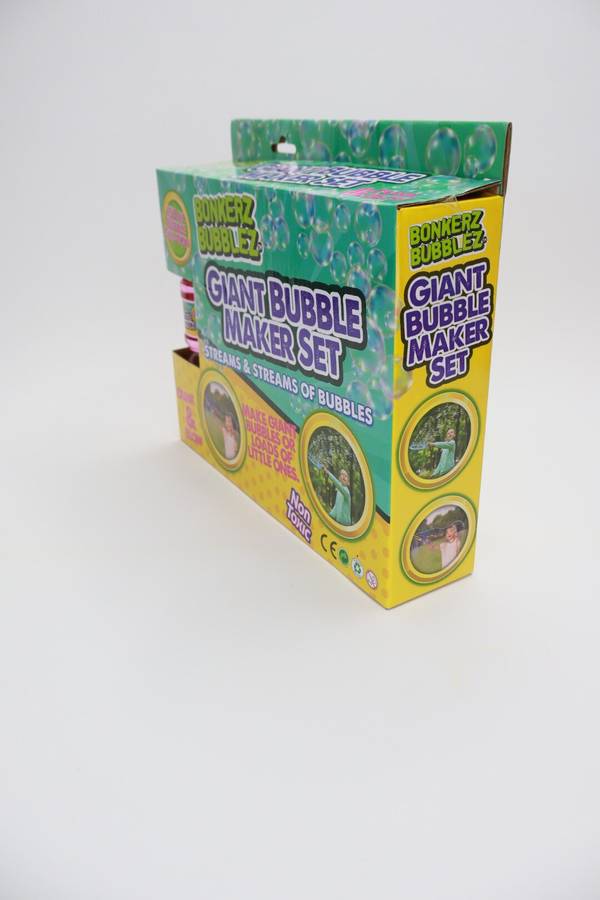 Bonkerz Bubblez Giant Bubble Maker Set 250ml