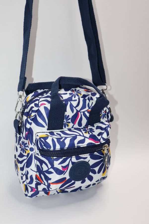 Forever Floral Crossbody Sling Shoulder Summer Bag With Multiple Pockets Small