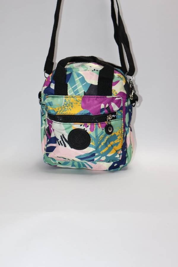 Forever Floral Crossbody Sling Shoulder Summer Bag With Multiple Pockets Small