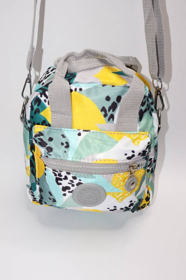 Forever Floral Crossbody Sling Shoulder Summer Bag With Multiple Pockets Small