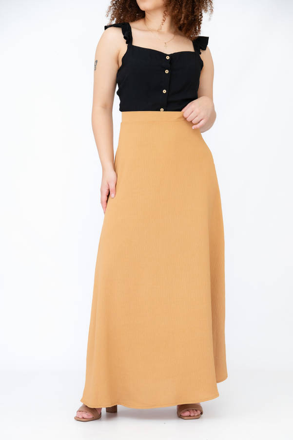 Crya Maxi Airflow Flare Skirt
