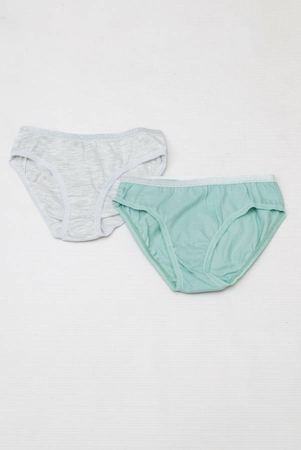 Girls 5 Pack Branded Panties Underwear