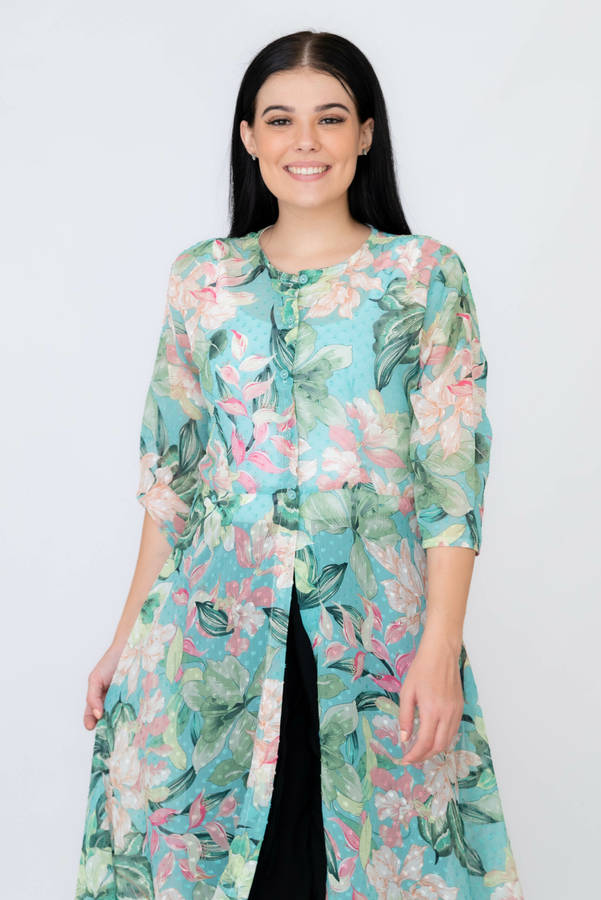 Nancy Modest Cover Up Gillet Dress