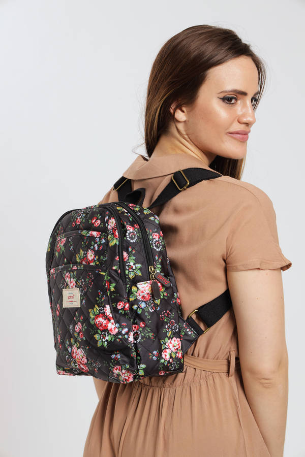 ladies Lux Handbag Travel Backpack With Multiple Compartments