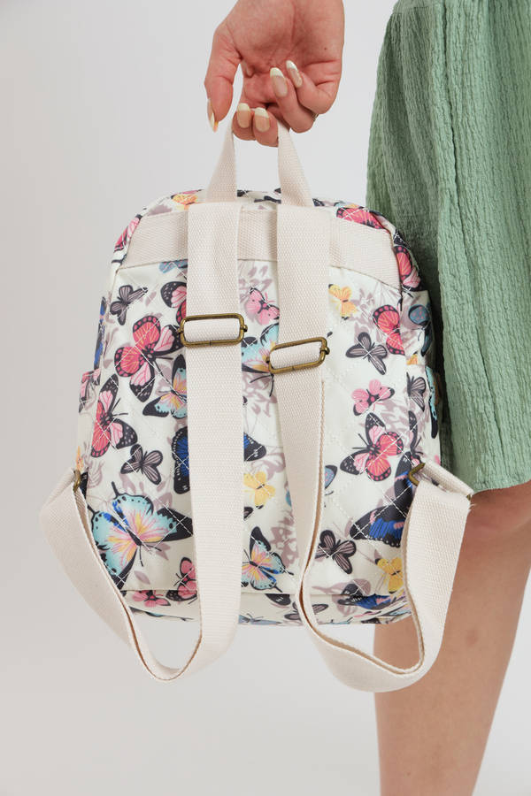 ladies Lux Handbag Travel Backpack With Multiple Compartments