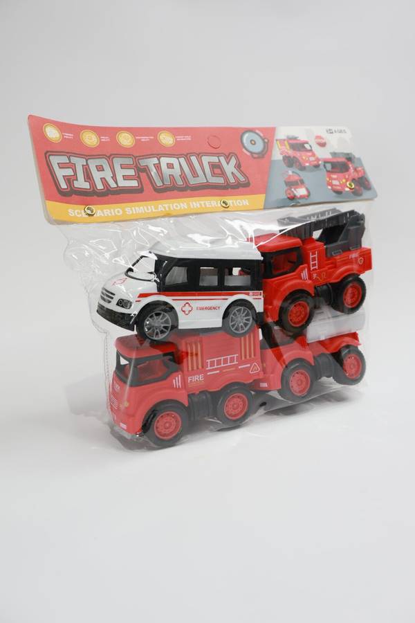 Kids Toy Trucks Set Of 4