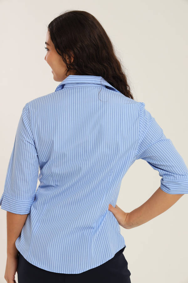 Ladies Duchess Blouse Shirt Corporate Wear 3/4 Sleeve