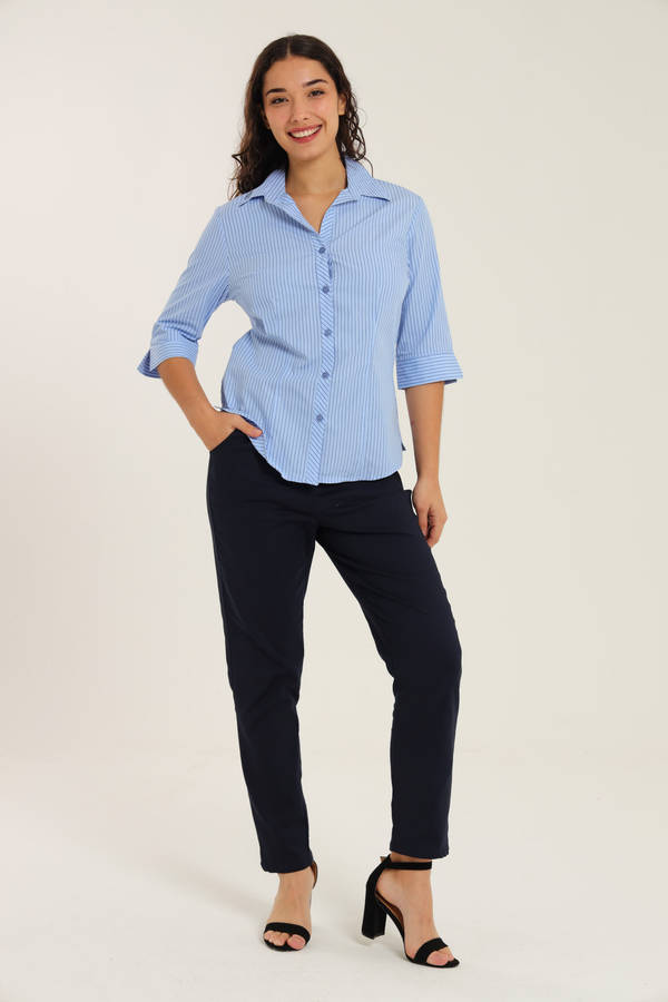 Ladies Duchess Blouse Shirt Corporate Wear 3/4 Sleeve