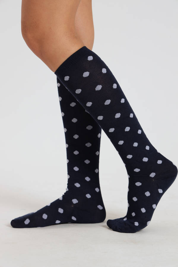 5 Pack Ladies Knee High Socks