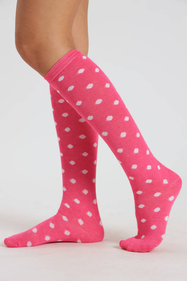 5 Pack Ladies Knee High Socks
