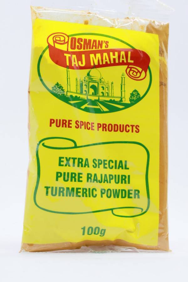 Osmans Taj Mahal Extra Special Pure Rajapuri Turmeric Powder 100g