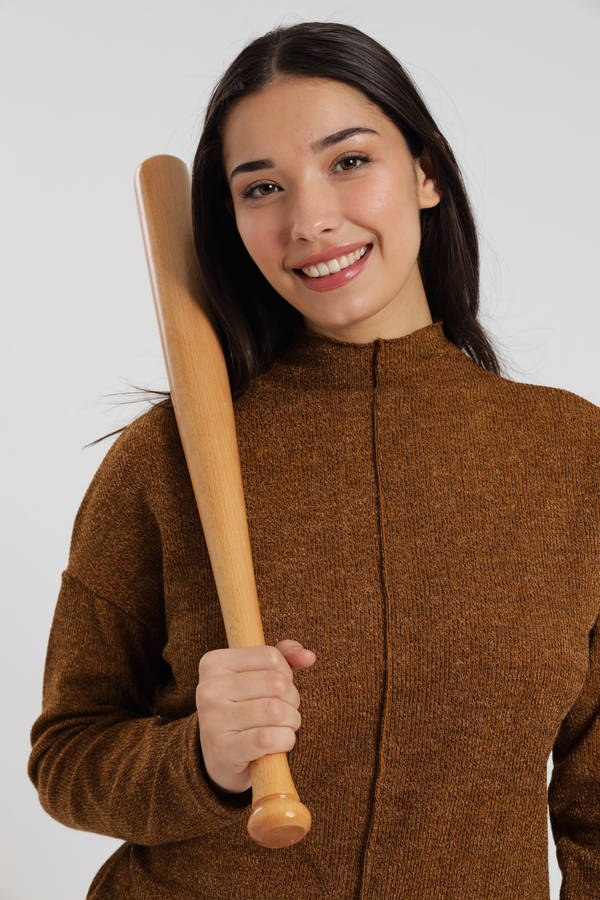 Senza Wooden Baseball Bat 64cm