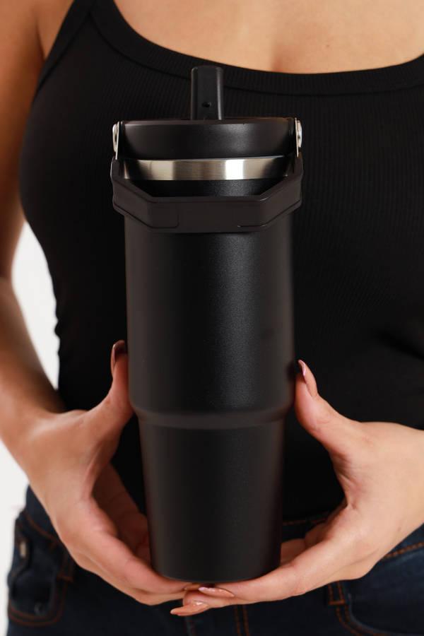 Thermos Vacuum Double Wall Stainless Steel Travel Flask Cup 900ml