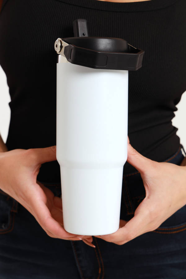 Thermos Vacuum Double Wall Stainless Steel Travel Flask Cup 900ml