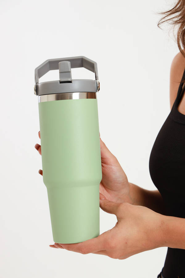 Thermos Vacuum Double Wall Stainless Steel Travel Flask Cup 900ml