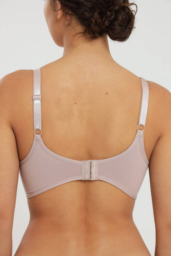 3 Pack Montelle Plush Wirefree T-Shirt Comfort Bra  C-D-DD For Large Bust