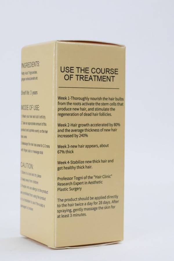 Ginger Hair Building Fiber Nourish Hair Care Root Powder for Women Men 15g