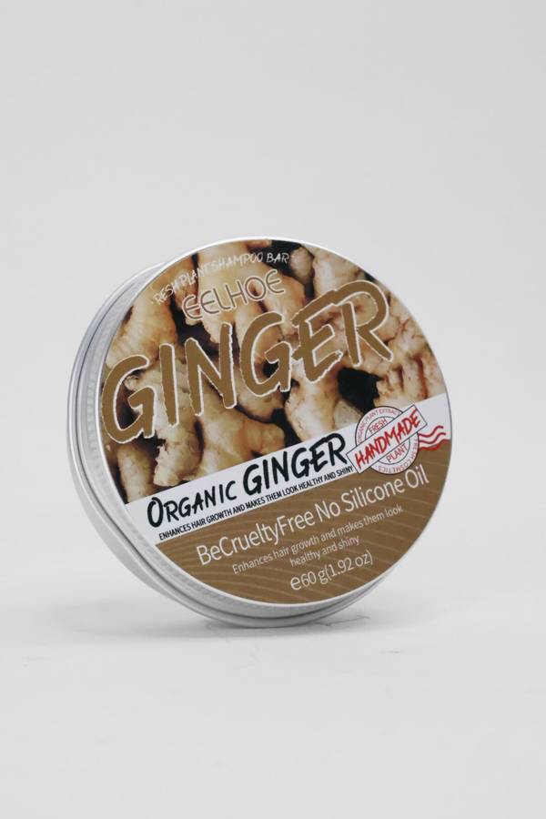 2 Pcs Ginger Hair Regrowth Shampoo Bar 60g