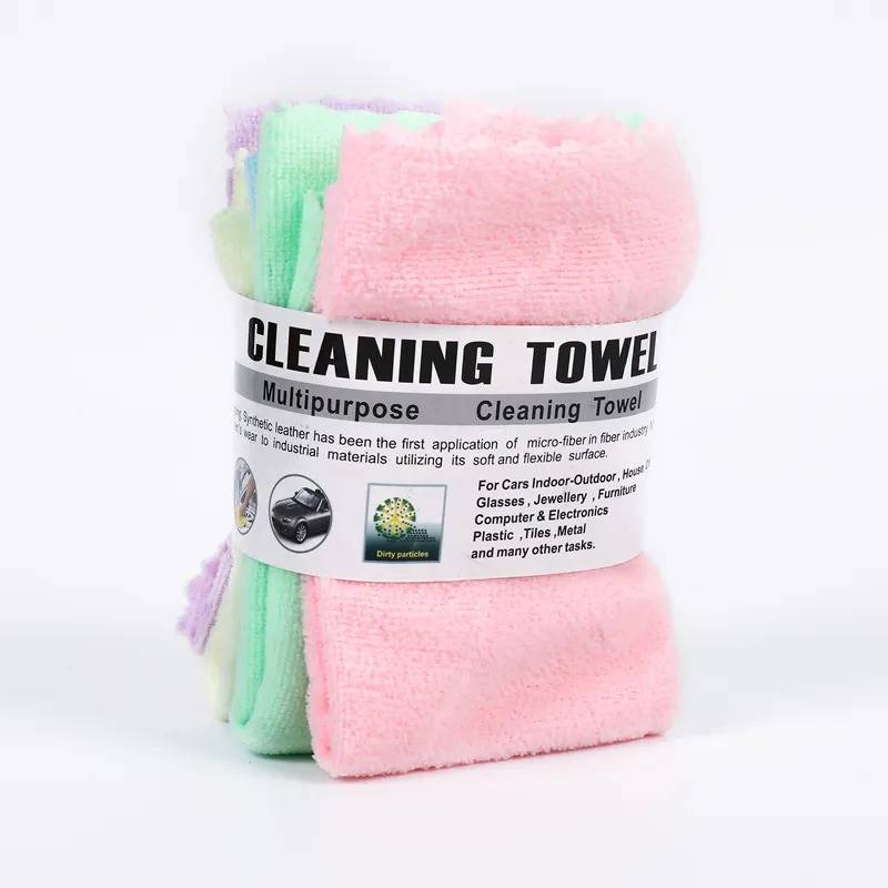 Pack Of 5 Senza Multi-Purpose Microfiber Cleaning Cloths 300mm X 300mm