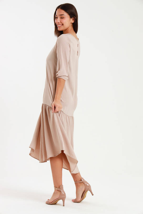 Natalia Long Sleeve Midaxi Dress