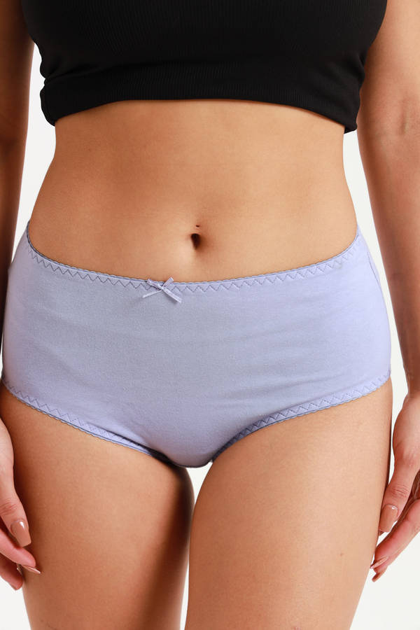 Ladies Fantasy 3 Pack Cotton Spandex Everyday Brief Panties