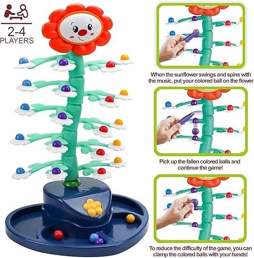 Shaking Sunflower Educational Game Toy For Kids