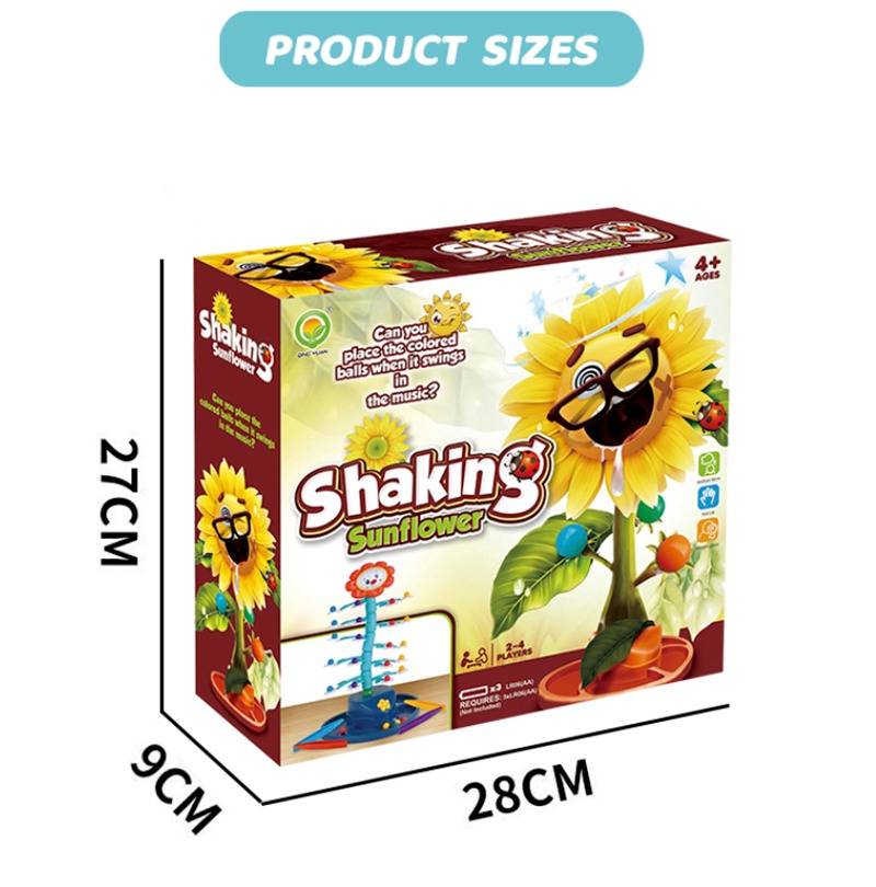 Shaking Sunflower Educational Game Toy For Kids