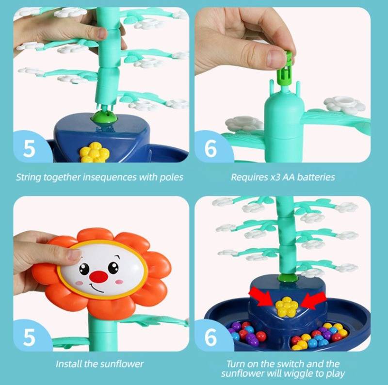 Shaking Sunflower Educational Game Toy For Kids