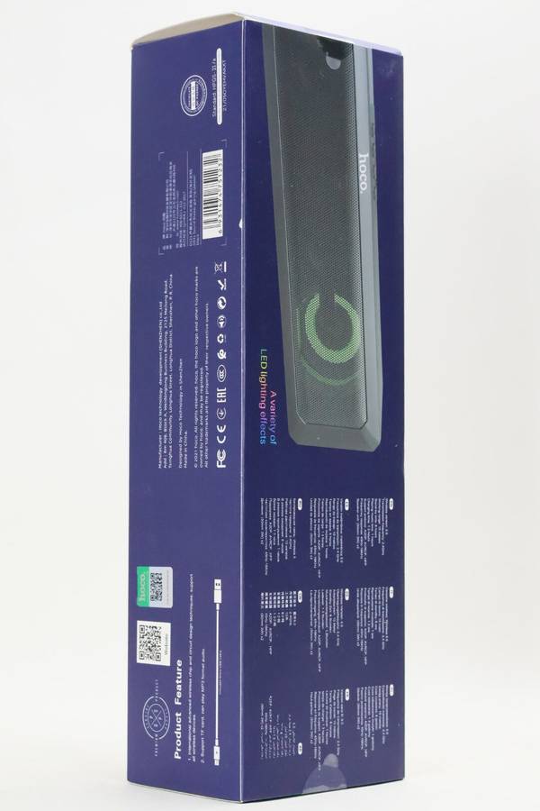 HOCO DS31 Wireless Bluetooth Sound-Bar Speaker With RGB Lights